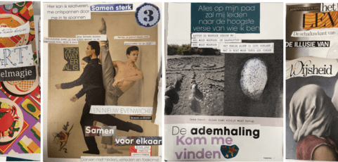 Knippen, scheuren, plakken: spelen met taal