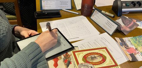 Ontmoet je vakgenoten in het schrijfdocenten-gedeelte op het platform
