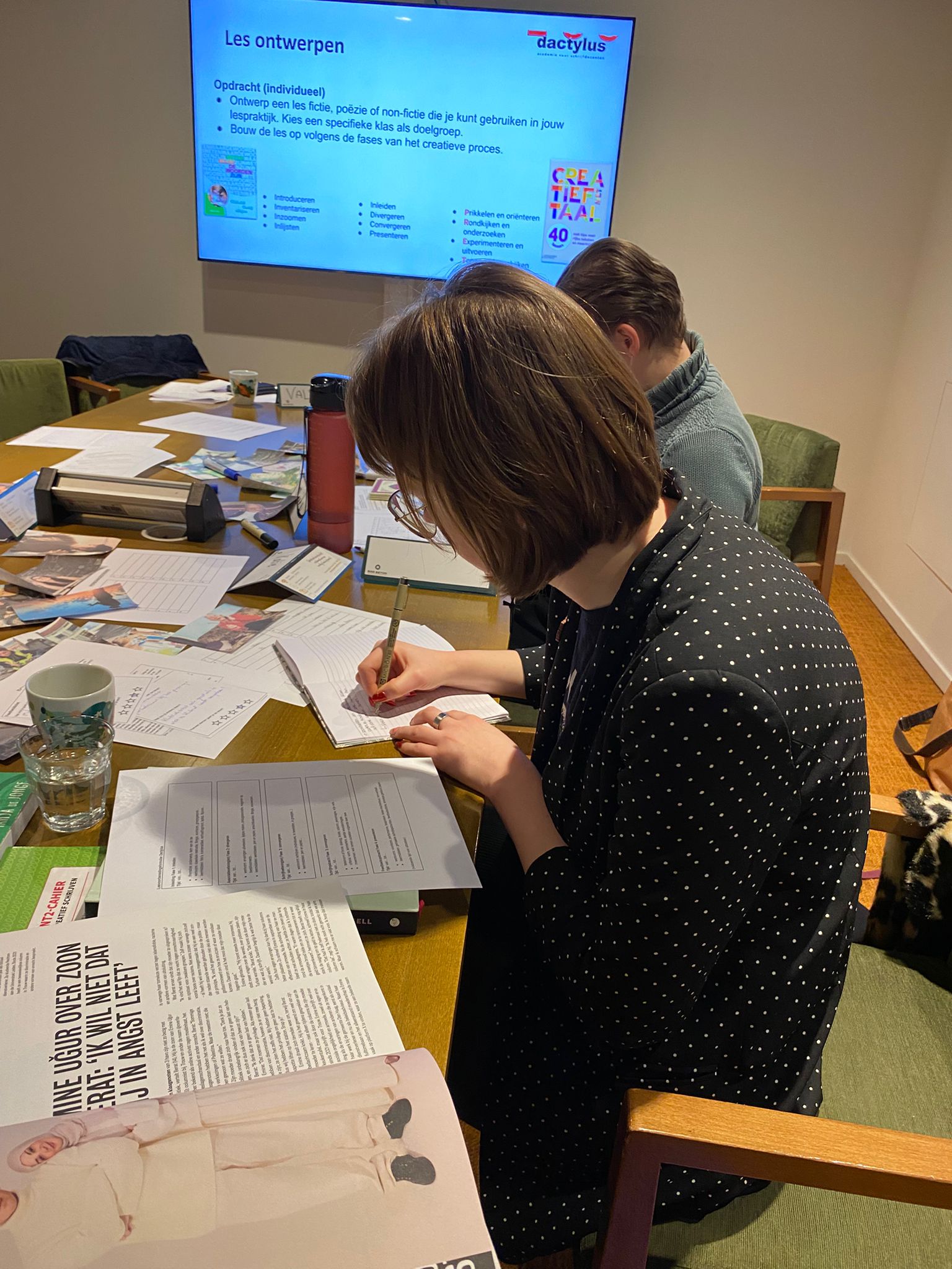 Webinar opleiding docent creatief schrijven Dactylus